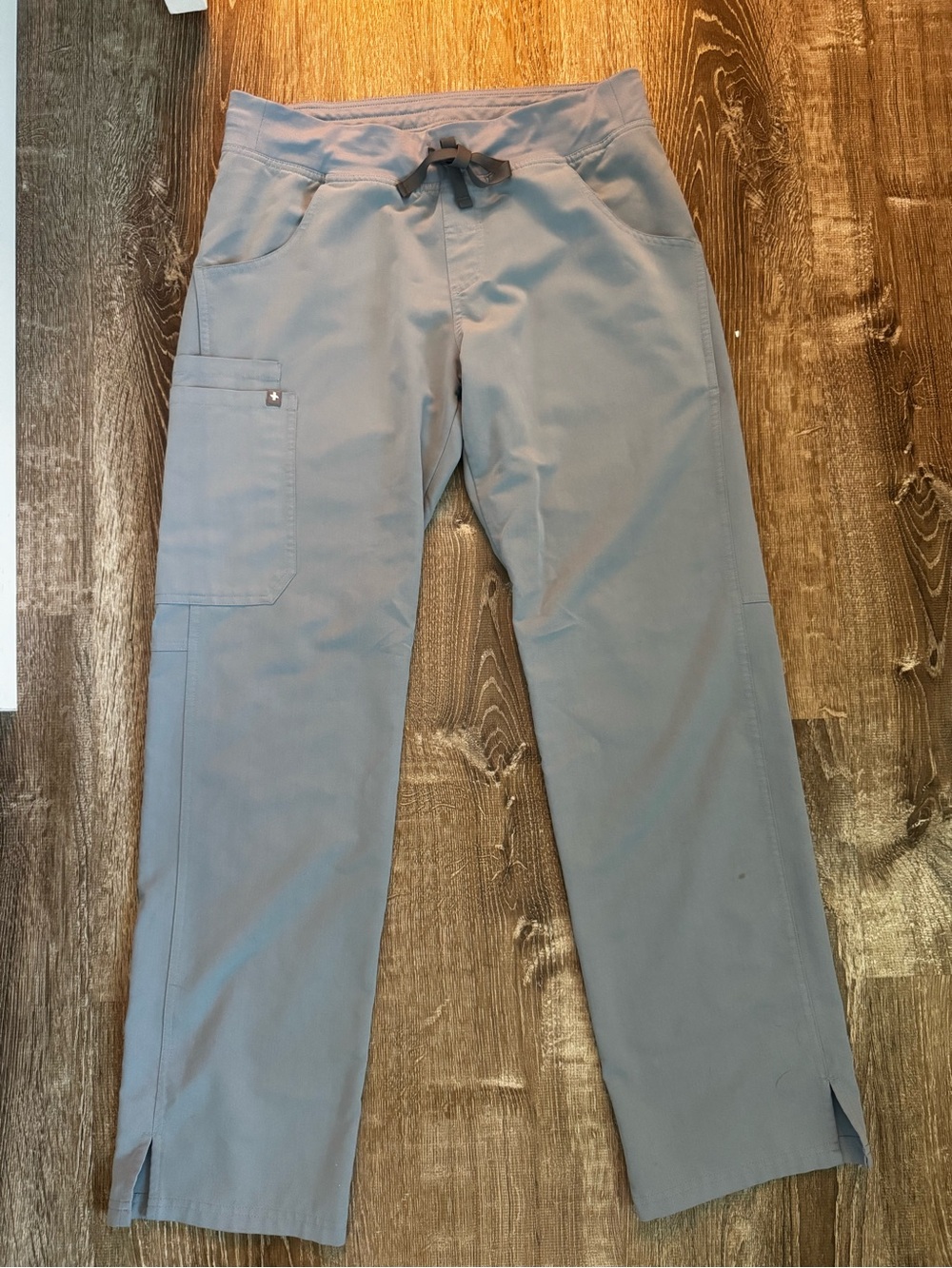 Figs women’s blue gray scrub pants size small